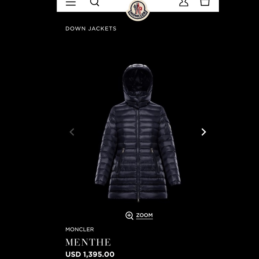 Moncler Menthe Jacket size 1